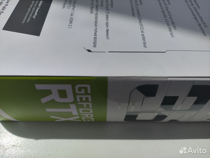 Видеокарта Palit nvidia GeForce RTX 3060 dual OC