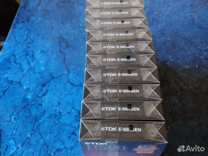 Новые запечатаные видео кассеты VHS