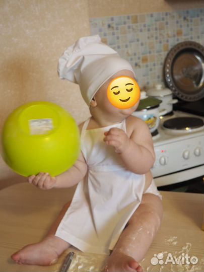 Костюм поваренка для фотосессий 80-86 размер