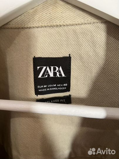 Джинсовая куртка мужская Zara