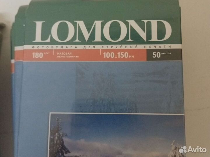 Фотобумага lomond A6 10x15 матовая 180г/m2 50 л