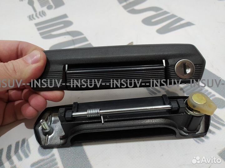 Ручки наружные черные Урбан Нива 3дв (к-т) 2шт