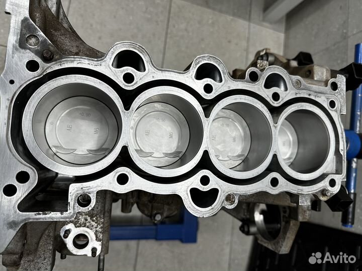 Двигатель восстановленный Hyundai Solaris Kia Rio