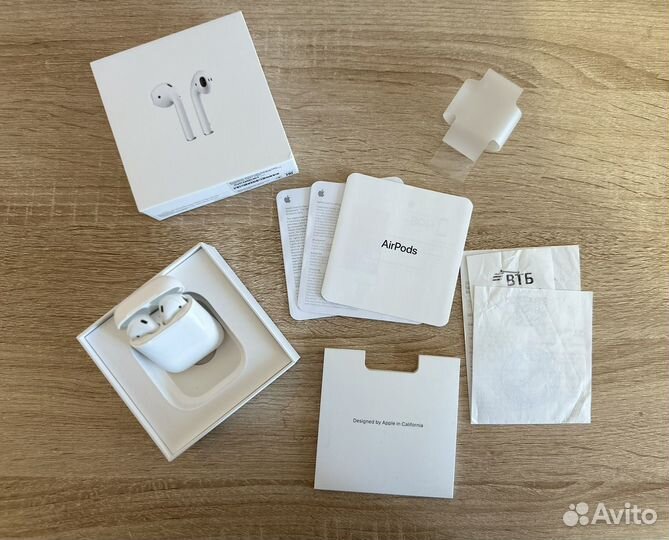 Apple AirPods 1 оригинал наушники