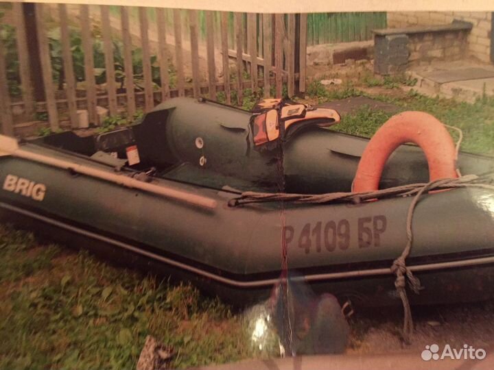 Надувная лодка пвх бриг D330