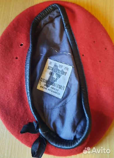 Берет красный Германия