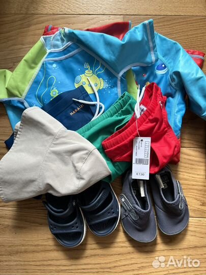 Пляжный комплект на 1-2 года, 86 см