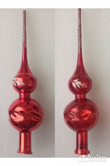 Верхушки СССР на ёлку большую и среднюю