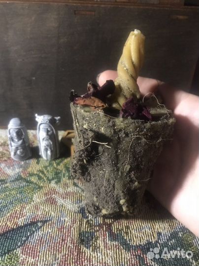 Земляные свечи (под вашу ситуацию)