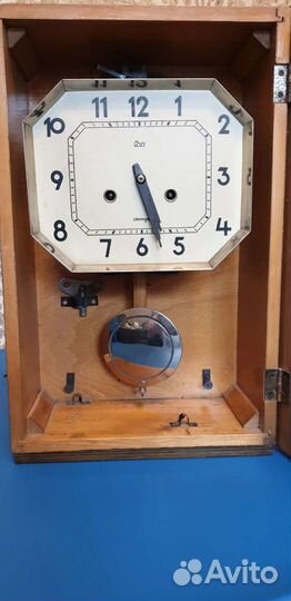 Часы с боем очз Янтарь