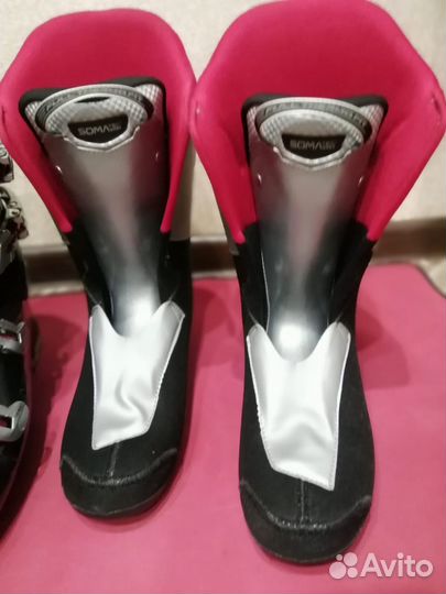 Горнолыжные ботинки fischer + лыжи