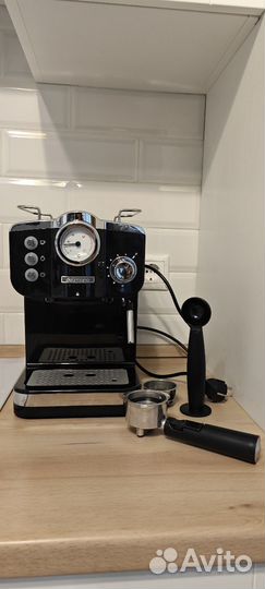 Новая кофемашина Delimano Deluxe Noir