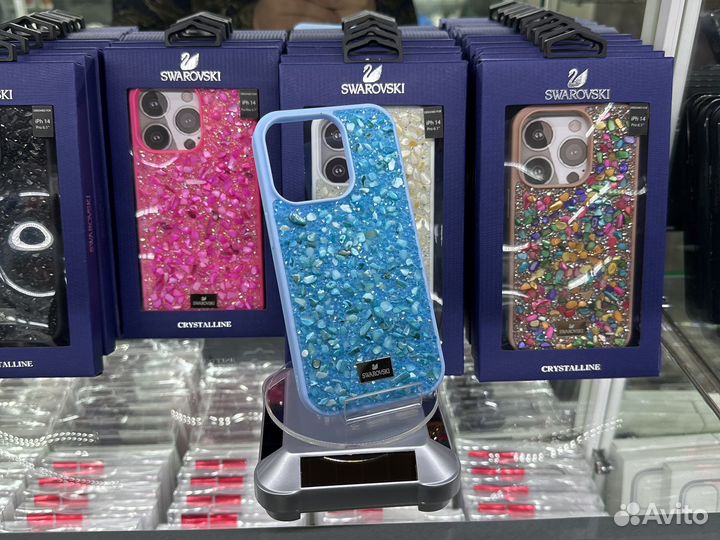 Чехол на iPhone 14 pro/max swarovski