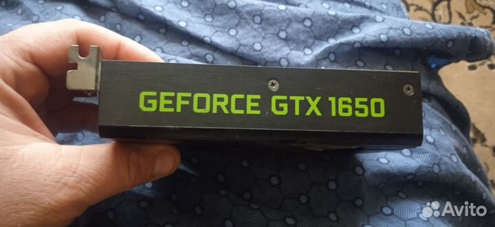 Видеокарта gtx 1650 4gb