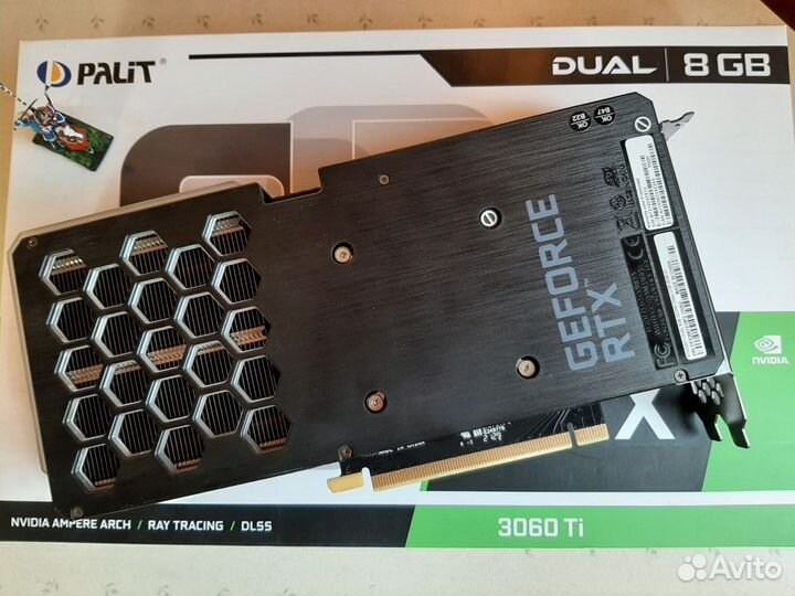 Видеокарта rtx 3060 ti 8 gb