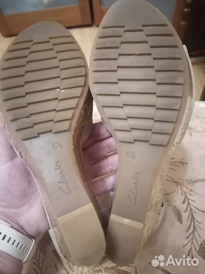 Босоножки Clarks 39-40