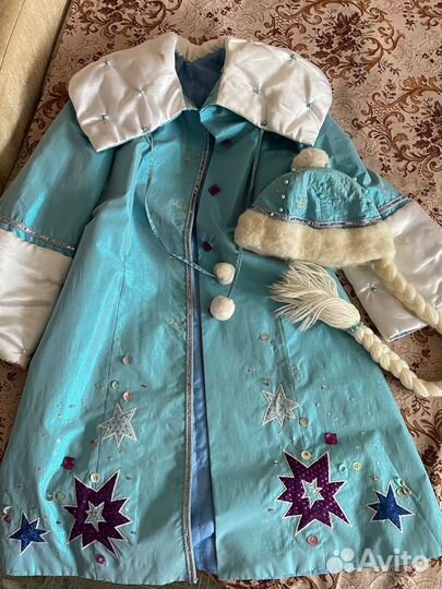 Костюм снегурочки взрослый