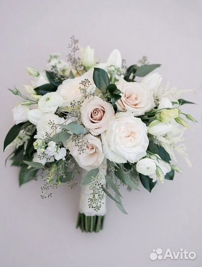 Свадебный букет невесты, оформление торжества