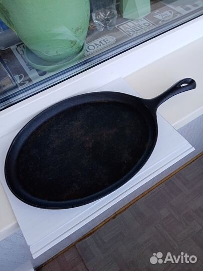 Сковорода чугунная(блинница), 34242см