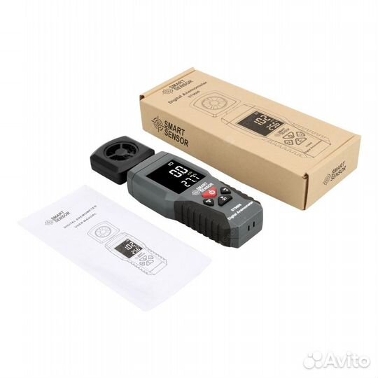 Цифровой анемометр (скорость потока воздуха)