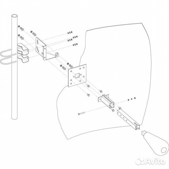 Антенна Параболическая для усиление сигнала