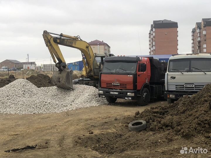 Услуги экскаватора