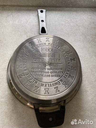 Сковорода zepter с крышкой