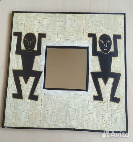 Декоративное зеркало, этника, пр-во Индонезия