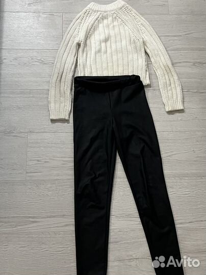 Лосины и свитер