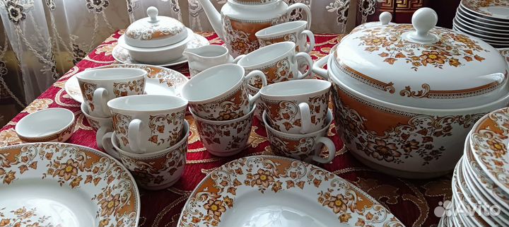 Чайно -Столовый сервиз Чехословакия Moritz Zdekau