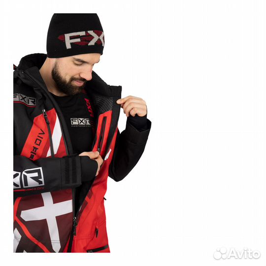 Комбинезон FXR CX без утеплителя Black/Red, L