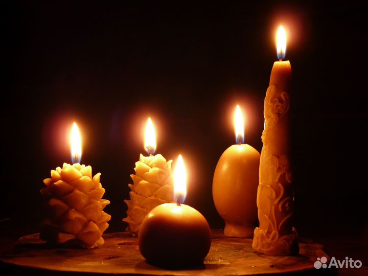 Свечи из пчелиного воска