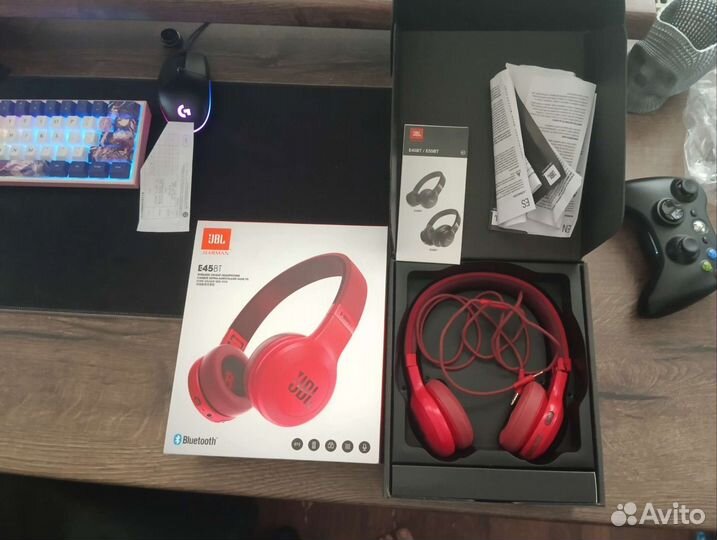 Беспроводные наушники jbl e45bt
