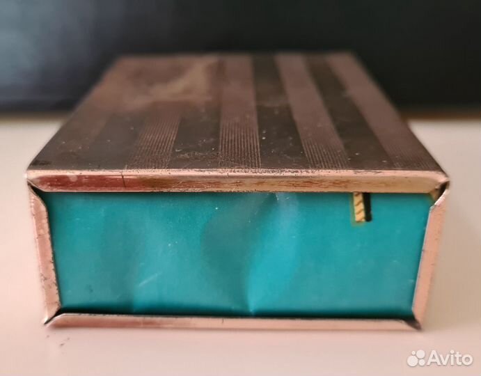 Чехол портсигар. Серебро Sterling USA 1940