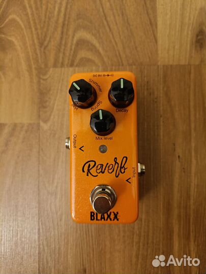 Гитарная педаль реверберации Stagg blaxx Reverb