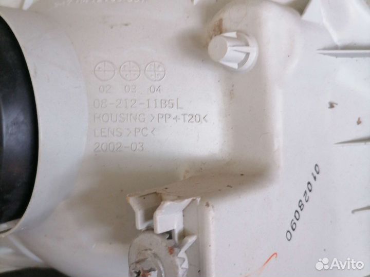 Фары Toyota Corolla 120