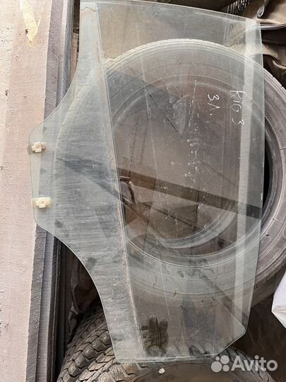 Стекло заднее левое киа рио 3