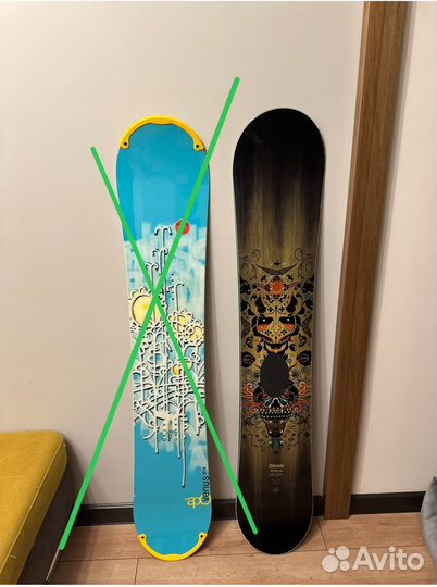 Сноуборд atom