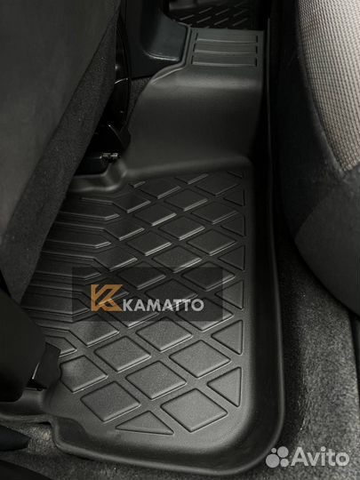 3D ковры в салон Kamatto Subaru XV 2017-2022