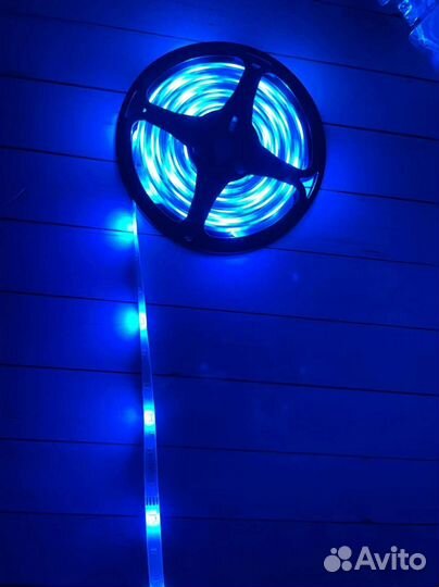 Led лента RGB с пультом 5м (лэд лента ргб)