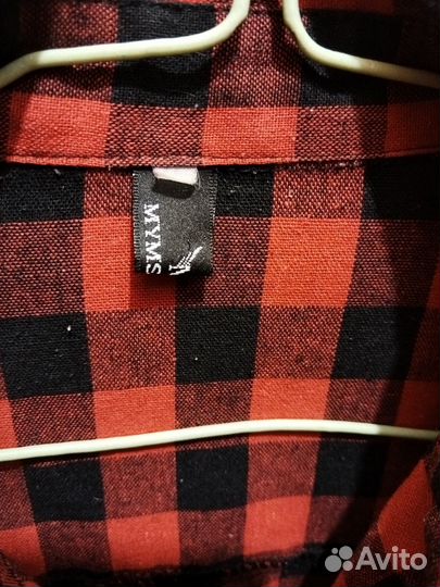 Рубашка в клетку унни для мальчика