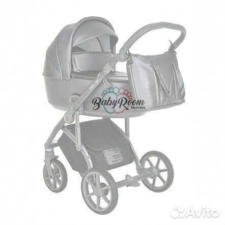 Roan Коляска 2 в1 Sol Кожа Caramel/Black