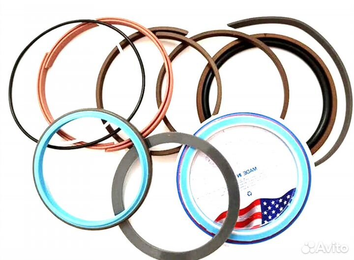 Комплект уплотнений гидроцилиндра ковша Hitachi zx