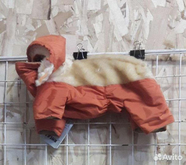 Комбинезон для маленькой собаки зима