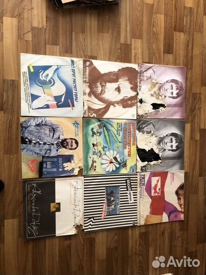 Виниловые пластинки 44шт