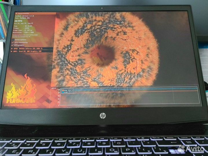 Ноутбук HP Gaming 15-cx0171ur