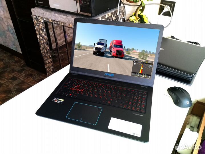 Мощный гровой ips 8поточный с GeForce SSD Asus