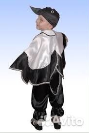 Детский костюм сороки