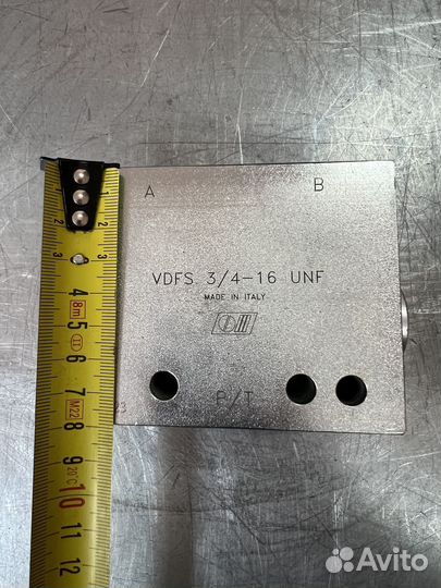 Клапан привода маркера сеялки vdsf 3/4” - 16 UNF