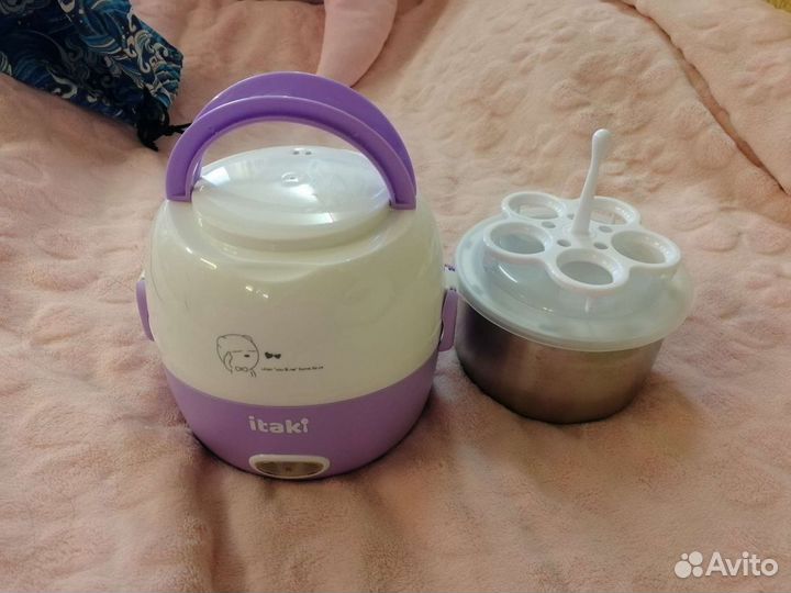 Электрический ланч-бокс с подогревом